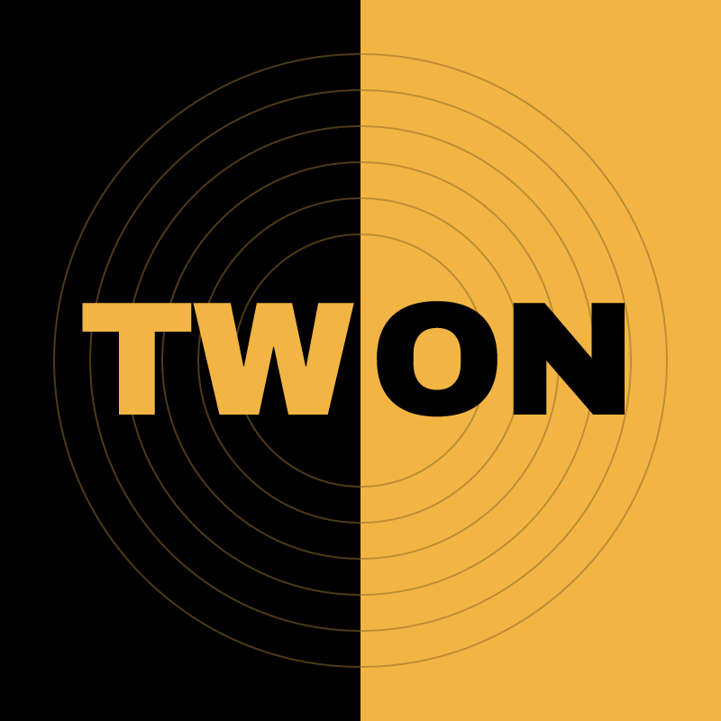 Logo, black and gold