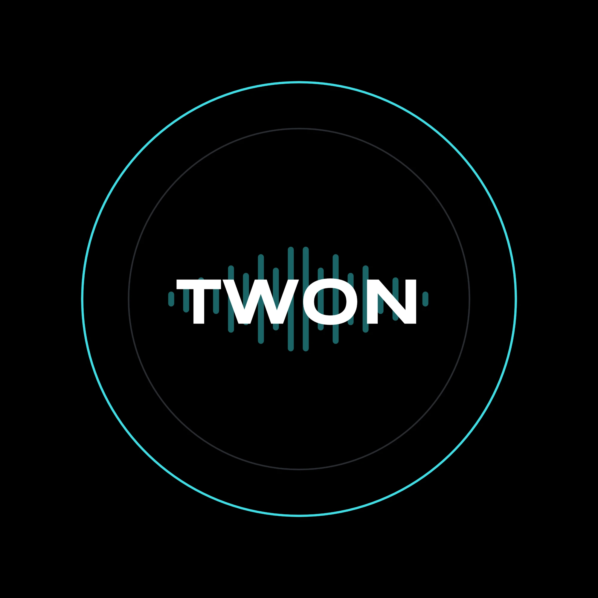 Logo, teal